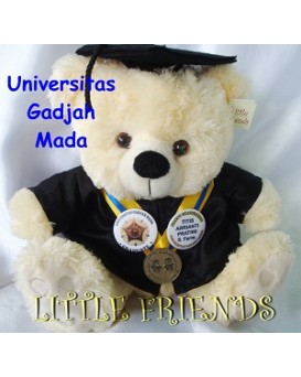 Boneka Wisuda Universitas Gadjah Mada - Pertanian (30 cm)